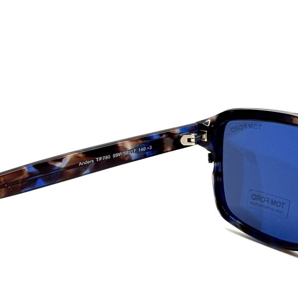 New, TOM FORD Anders Sunglasses TF780 55V Authentic - Picture 8 of 12